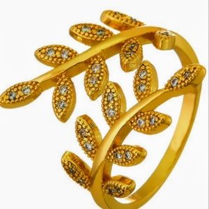 Gold Leaf Ring